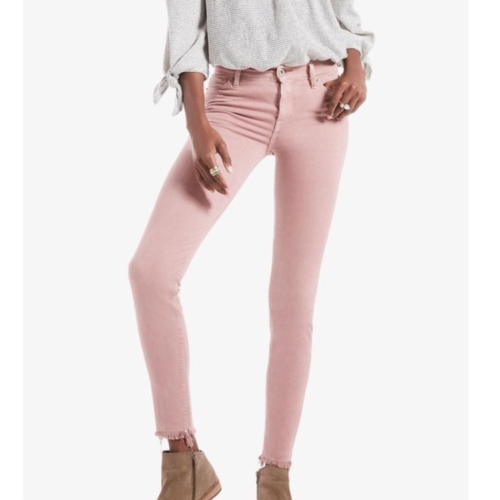 Lucky Brand Sasha Super Skinny Raw Hem Jeans